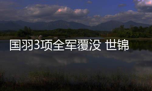 国羽3项全军覆没 世锦赛仅剩混双“雅思”组合撑门面