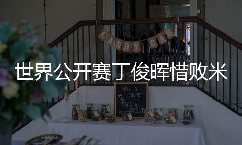 世界公开赛丁俊晖惜败米尔金斯 4