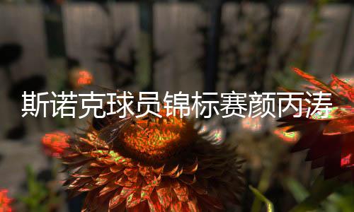 斯诺克球员锦标赛颜丙涛晋级八强 下场比赛对阵乔佩里