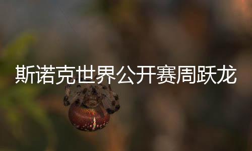 斯诺克世界公开赛周跃龙3