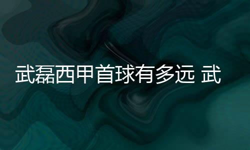 武磊西甲首球有多远 武磊需要队友支持发挥突破能力