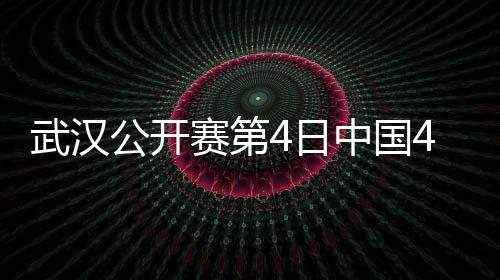 武汉公开赛第4日中国4人进8强 TOP16种子仅剩3人
