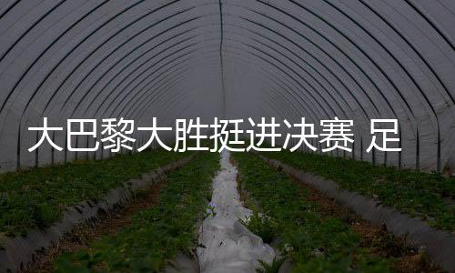 大巴黎大胜挺进决赛 足彩头奖开63注11万余元