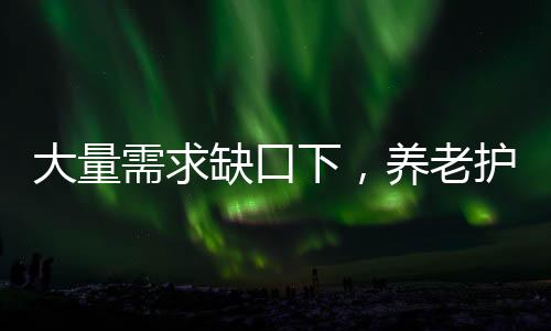 大量需求缺口下，养老护理行业为何“留不住人”？