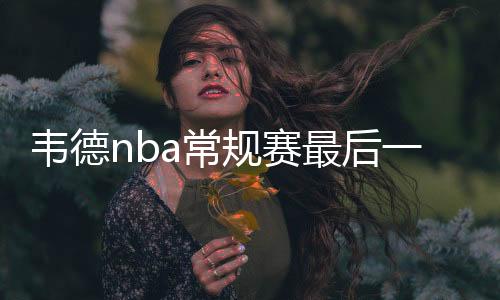 韦德nba常规赛最后一个主场 热火季后赛近期战绩数据