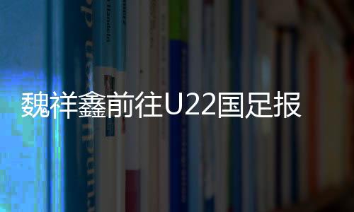 魏祥鑫前往U22国足报到：留洋 越早出去越好