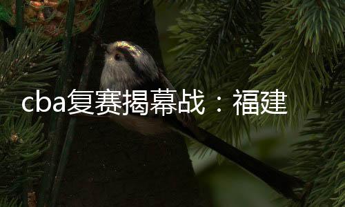 cba复赛揭幕战：福建121